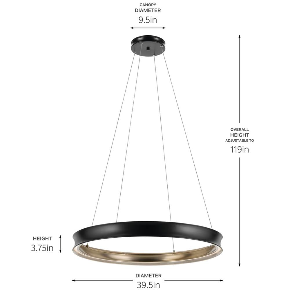 Kichler Lighting Larousse Chandelier Large
