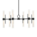 Kichler Lighting 52752BKLED Black Chandelier Medium 12lt Image 1