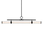 Kichler Lighting 52753BKLED Black Linear Chandelier Extra Large Image 1