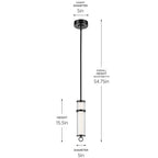 Kichler Lighting 52755BKLED Black Mini Pendant 1lt Image 2