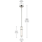 Kichler Lighting 52755PNLED Polished Nickel Mini Pendant 1lt Image 2