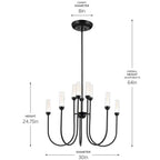 Kichler Lighting Moraine Chandelier Large Multi Tier 10lt