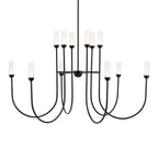 Kichler Lighting 52758BKLED Black Chandelier Extra Large Multi Tier 12lt Image 1