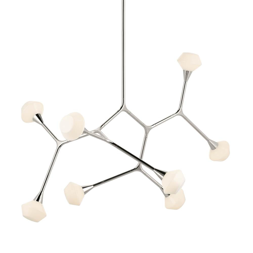 Kichler Lighting 52763PN Polished Nickel Chandelier Extra Large 8lt Image 6
