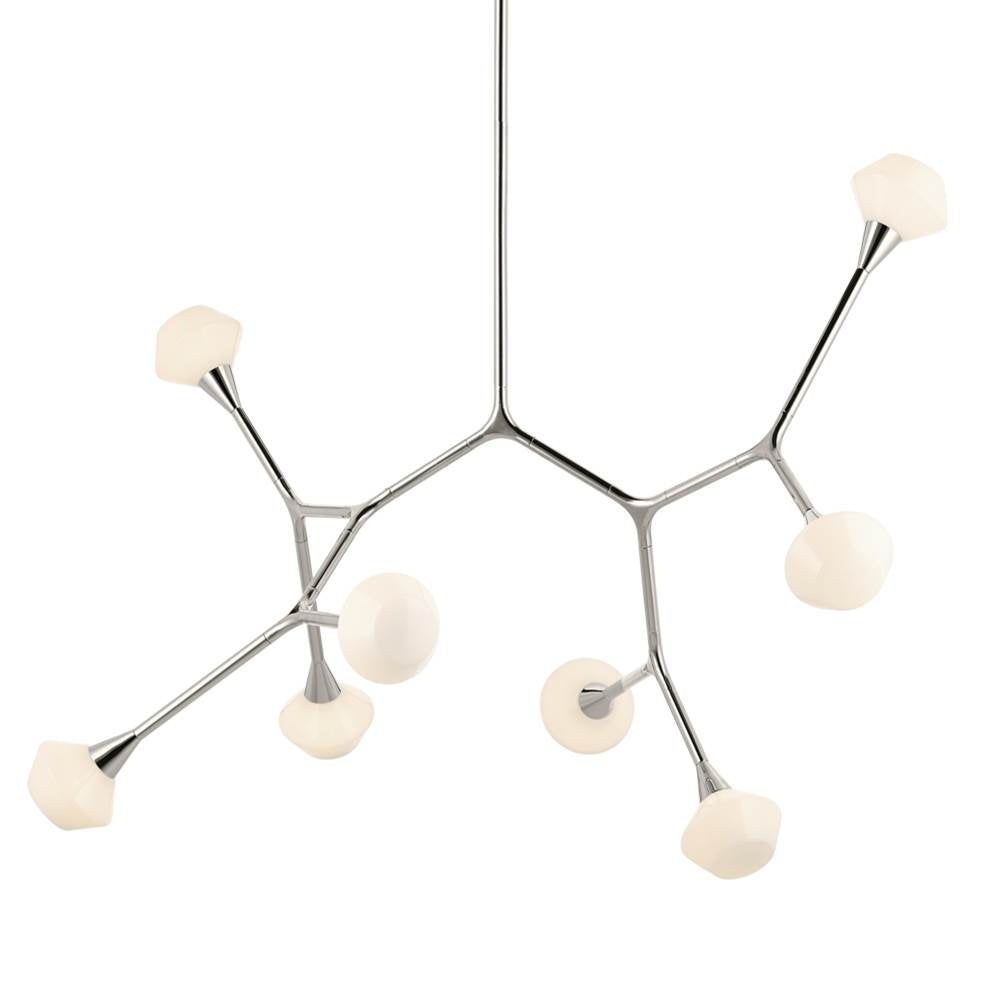 Kichler Lighting 52763PN Polished Nickel Chandelier Extra Large 8lt Image 5