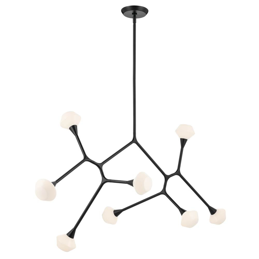 Kichler Lighting 52764BK Black Chandelier Extra Large 8lt Image 1