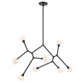 Kichler Lighting 52764BK Black Chandelier Extra Large 8lt Image 1