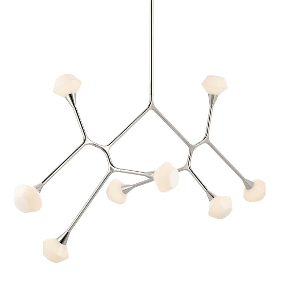 Kichler Lighting 52764PN Polished Nickel Chandelier Extra Large 8lt Image 5