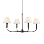 Kichler Lighting 52766BK Black Chandelier Medium 4lt Image 1