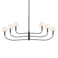 Kichler Lighting 52768BK Black Chandelier Extra Large Multi Tier 6lt Image 1