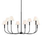 Kichler Lighting 52769BK Black Chandelier Large 8lt Image 1