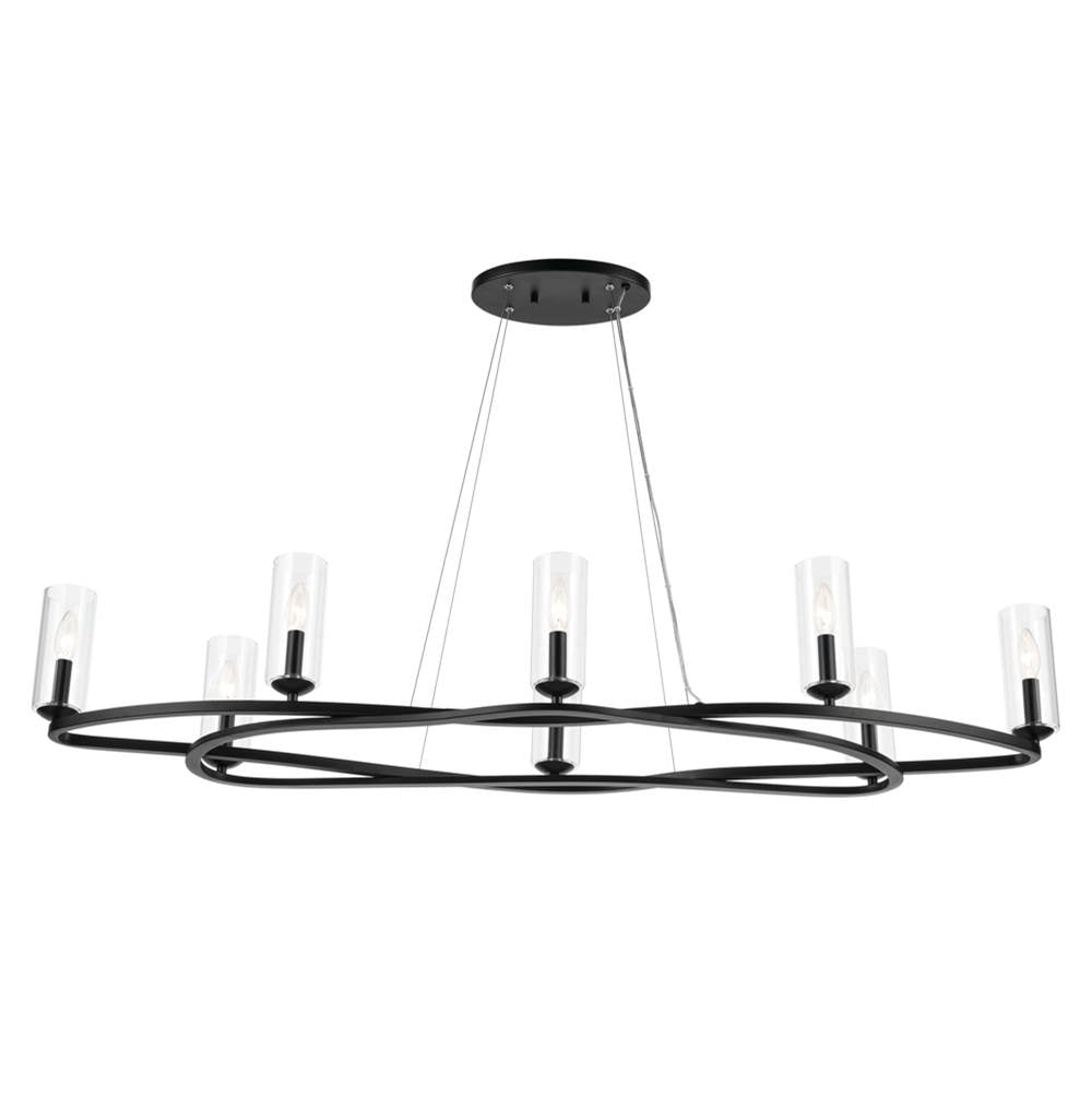 Kichler Lighting Harpin Oval Chandelier 8lt