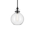 Kichler Lighting 52778BKCLR Black Pendant Medium 1lt Image 1