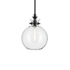 Kichler Lighting 52778BKCLR Black Pendant Medium 1lt Image 1