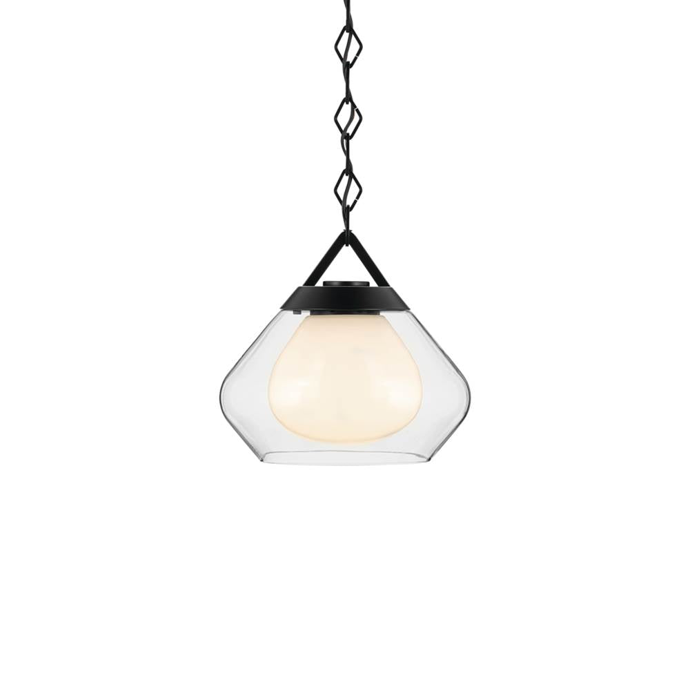 Kichler Lighting 52782BK Black Pendant Medium 1lt Image 1