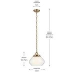 Kichler Lighting Nella Pendant Medium 1lt