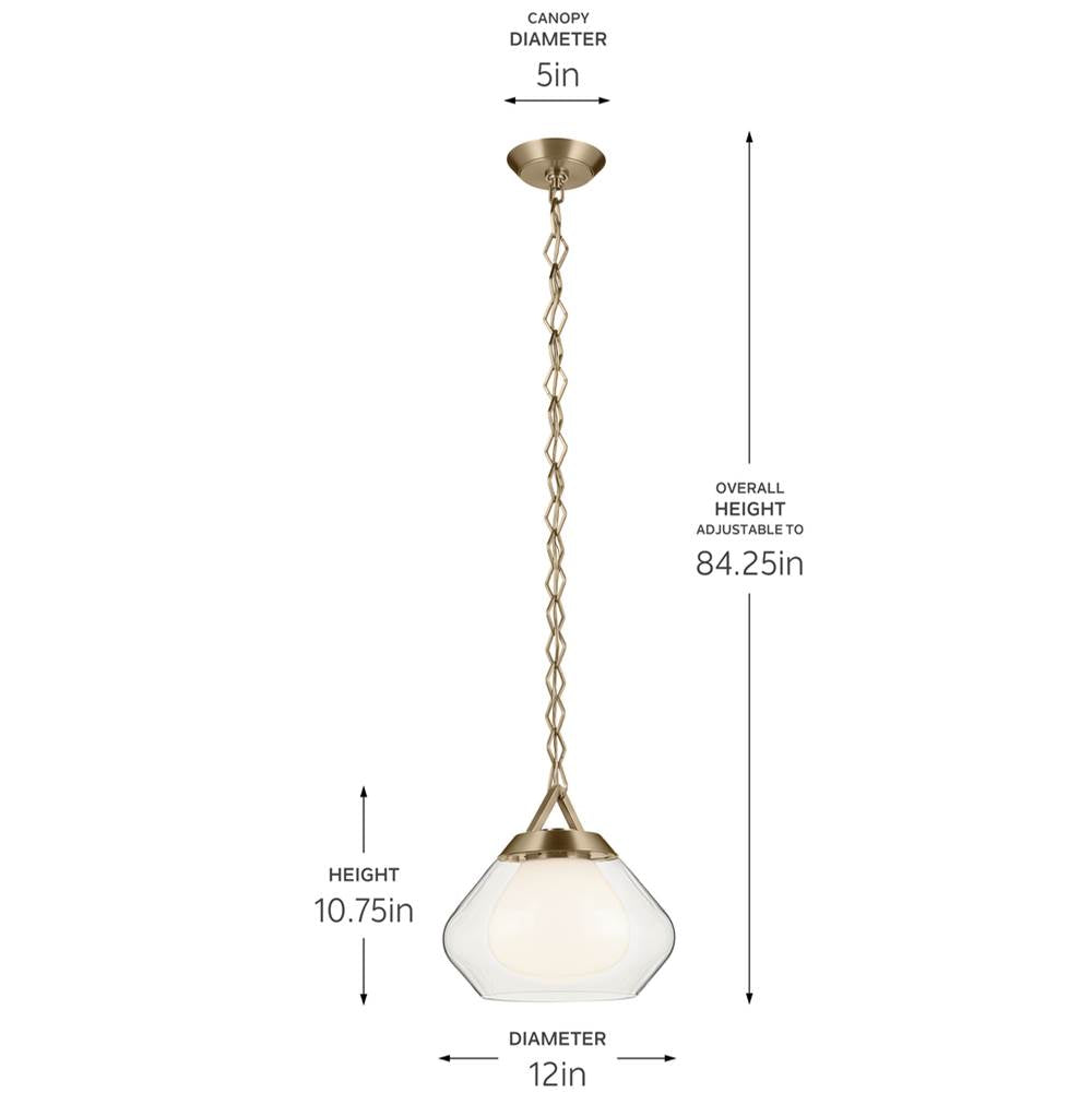 Kichler Lighting Nella Pendant Medium 1lt