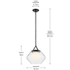 Kichler Lighting Nella Pendant Large 1lt