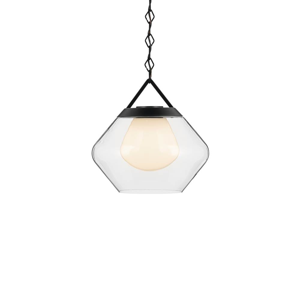 Kichler Lighting 52783BK Black Pendant Large 1lt Image 1