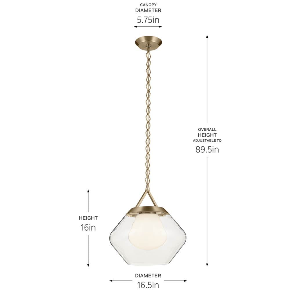 Kichler Lighting Nella Pendant Large 1lt
