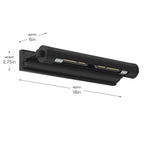 Kichler Lighting 52814BK Black Picture Light 2lt Image 2