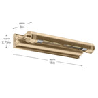Kichler Lighting 52814CPZ Champagne Bronze Picture Light 2lt Image 2