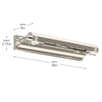 Kichler Lighting 52814PN Polished Nickel Picture Light 2lt Image 3