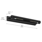 Kichler Lighting 52815BK Black Picture Light 2lt Image 2