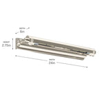 Kichler Lighting 52815PN Polished Nickel Picture Light 2lt Image 2