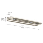 Kichler Lighting 52816PN Polished Nickel Picture Light 3lt Image 2