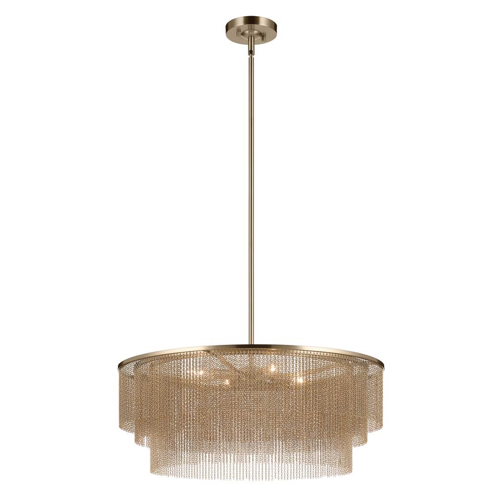 Kichler Lighting 52823CPZ Champagne Bronze Chandelier 4lt Image 2