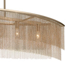 Kichler Lighting 52825CPZ Champagne Bronze Linear Chandelier 5lt Image 6