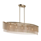 Kichler Lighting 52825CPZ Champagne Bronze Linear Chandelier 5lt Image 2