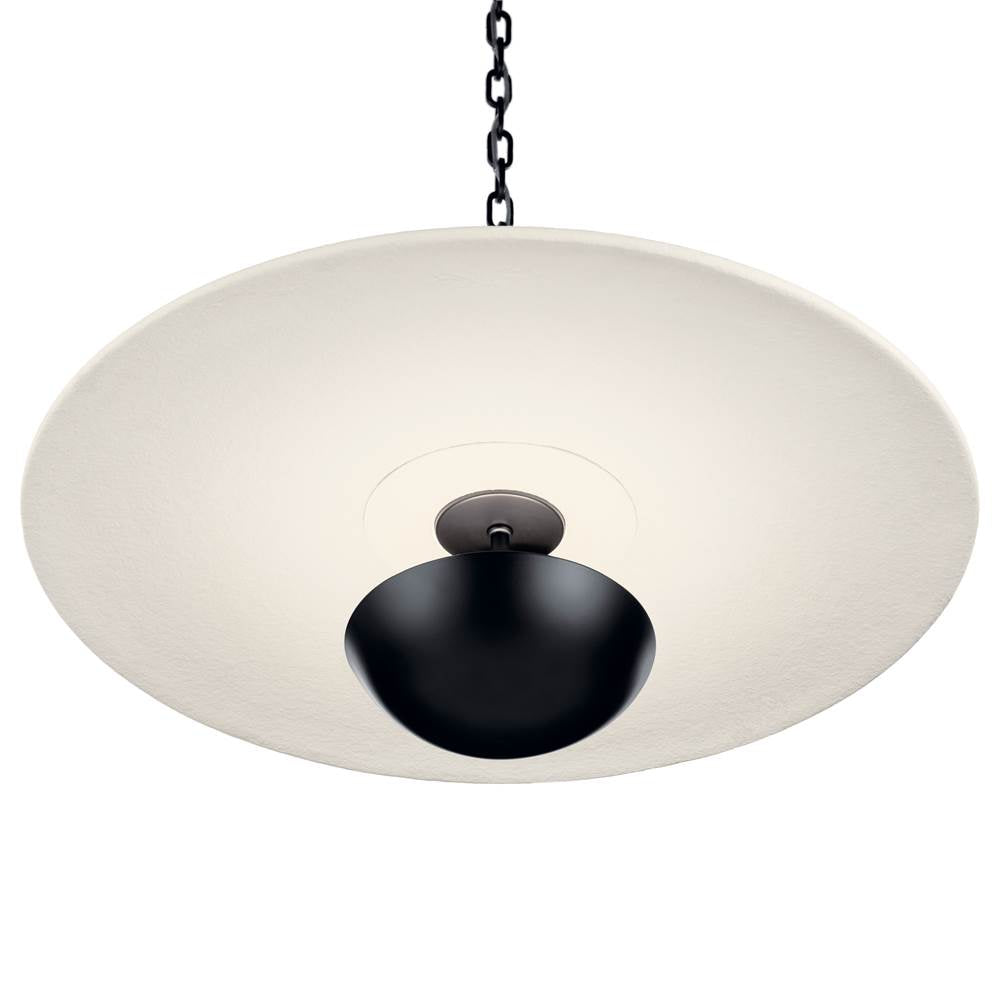 Kichler Lighting 52829BKLED Black Pendant 1lt Image 3