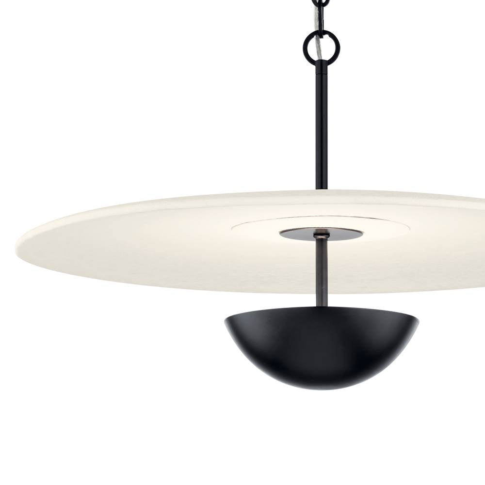 Kichler Lighting 52829BKLED Black Pendant 1lt Image 4