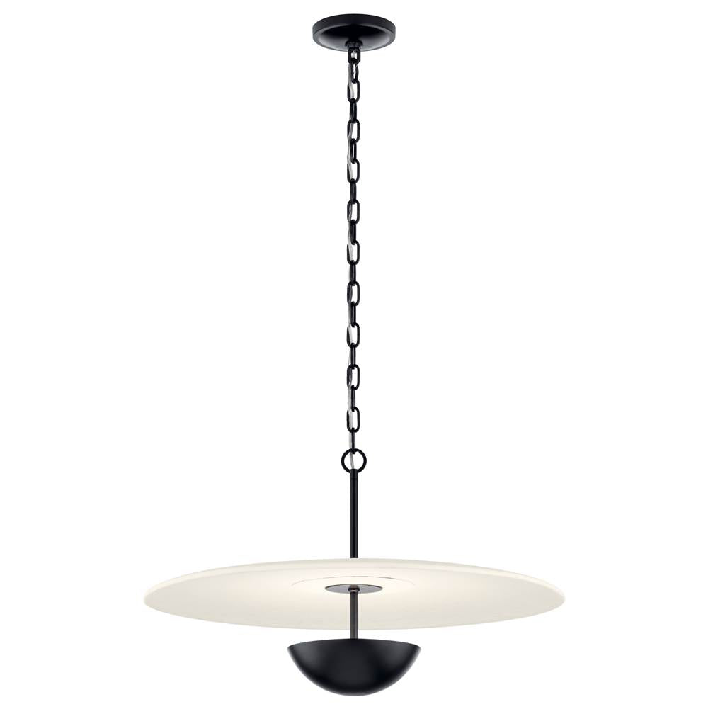 Kichler Lighting 52829BKLED Black Pendant 1lt Image 2