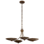 Kichler Lighting 52854LBRLBZ  Chandelier/semi Flush 4lt Image 3