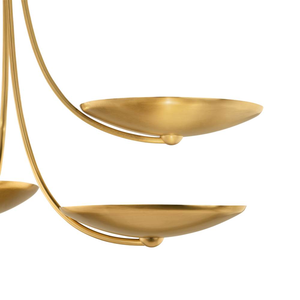 Kichler Lighting 52855LBR  Chandelier 4lt Image 8