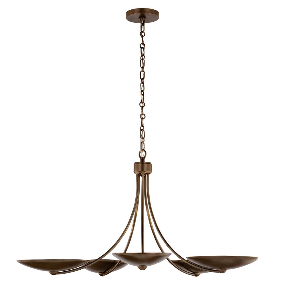 Kichler Lighting 52856LBRLBZ  Chandelier 5lt Image 1