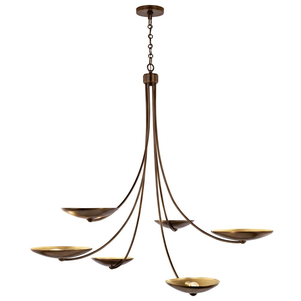 Kichler Lighting 52857LBRLBZ  Chandelier 6lt Image 1