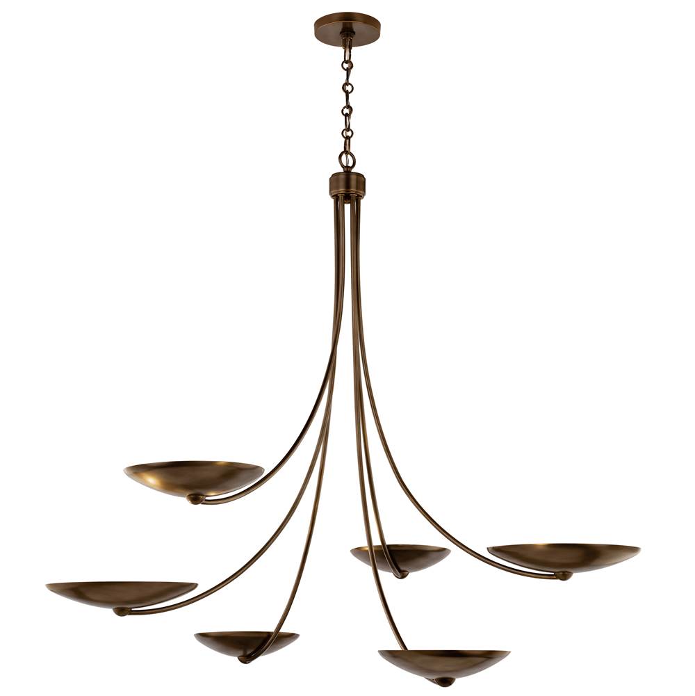 Kichler Lighting 52857LBRLBZ  Chandelier 6lt Image 2
