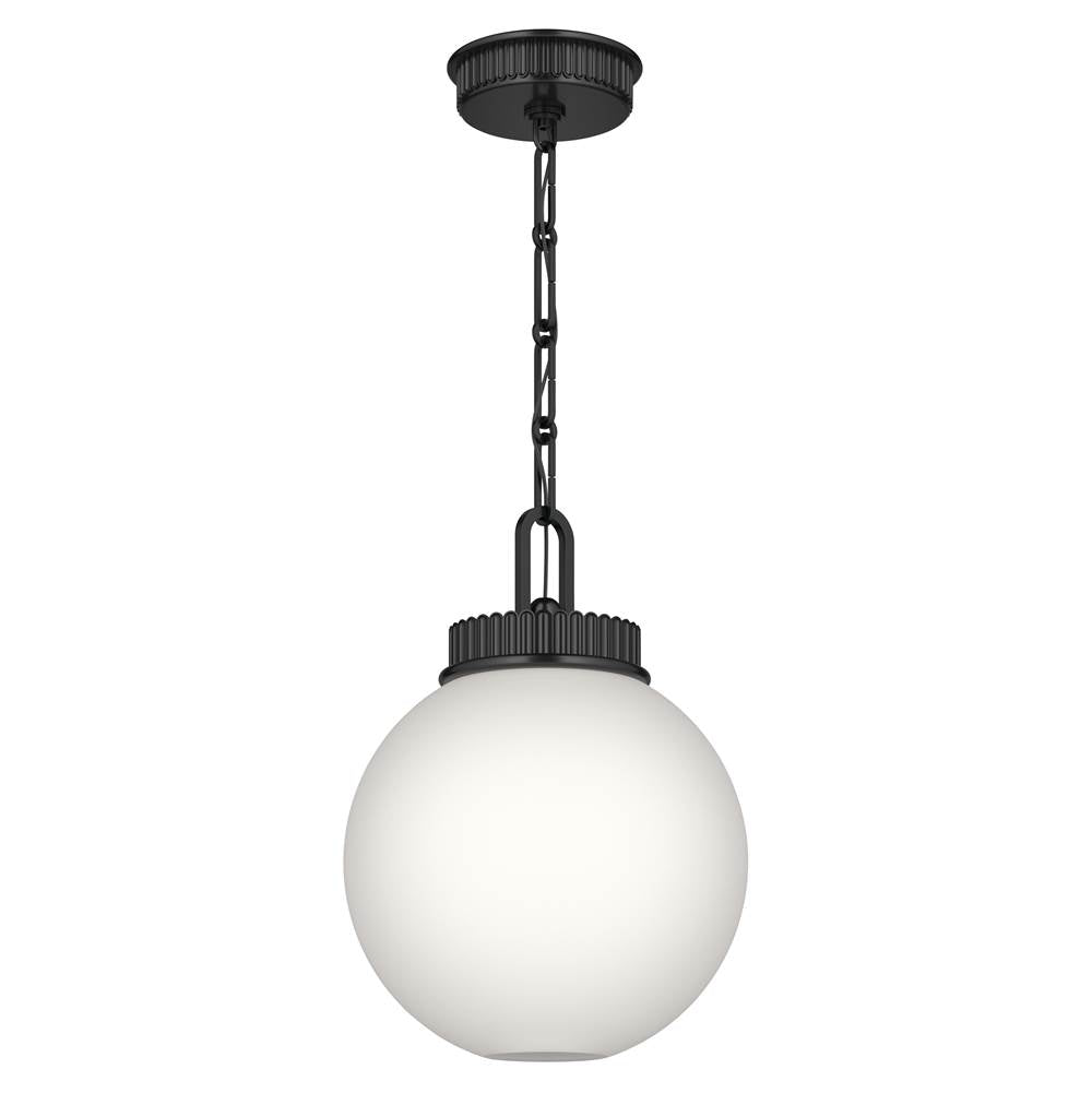 Kichler Lighting 52866BK Black Pendant 1lt Image 2
