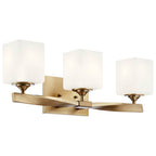 Kichler Lighting 55002CPZ Champagne Bronze Bath 3lt Image 2