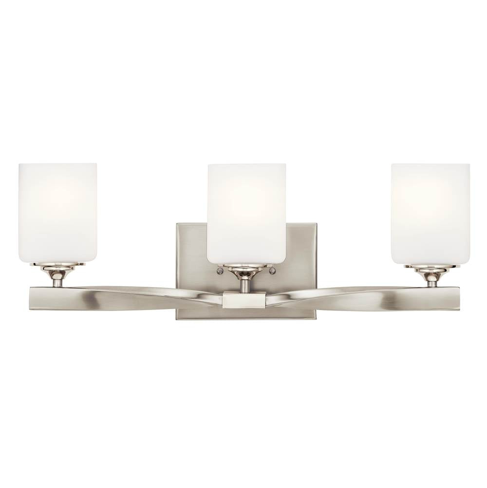 Kichler Lighting 55002NI Brushed Nickel Bath 3lt Image 5