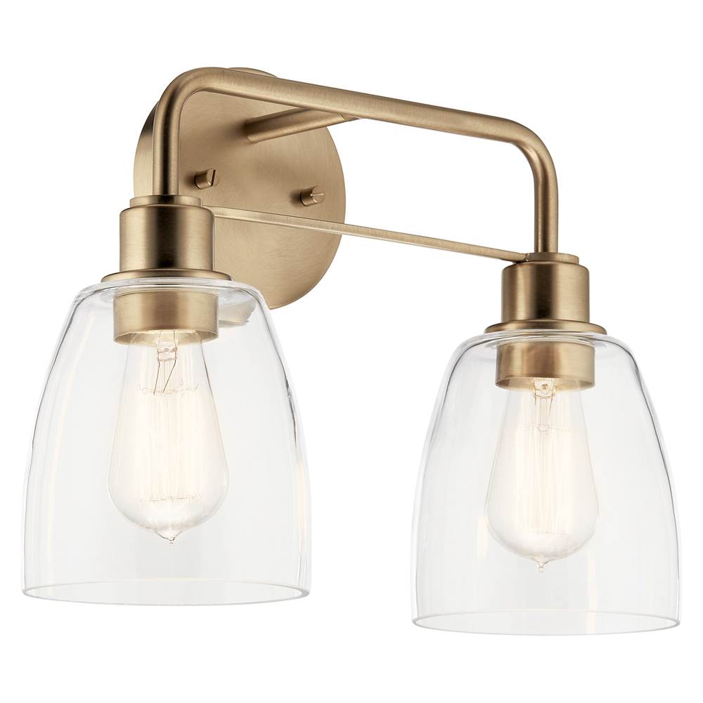 Kichler Lighting 55101CPZ Champagne Bronze Bath 2lt Image 2