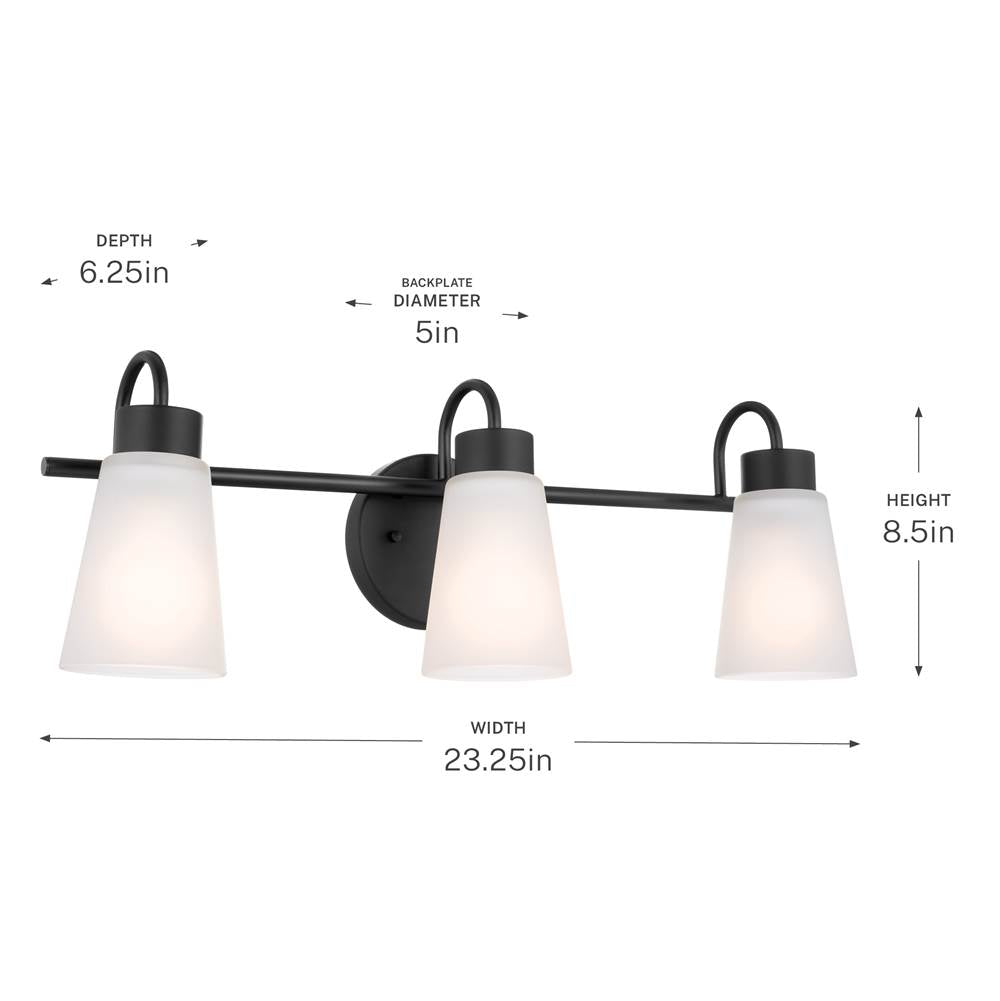 Kichler Lighting Erma Bath 3lt