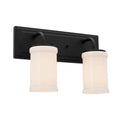 Kichler Lighting 55130BKT Textured Black Bath 2lt Image 1