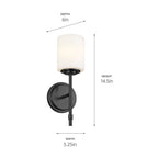Kichler Lighting Ali Wall Sconce 1lt