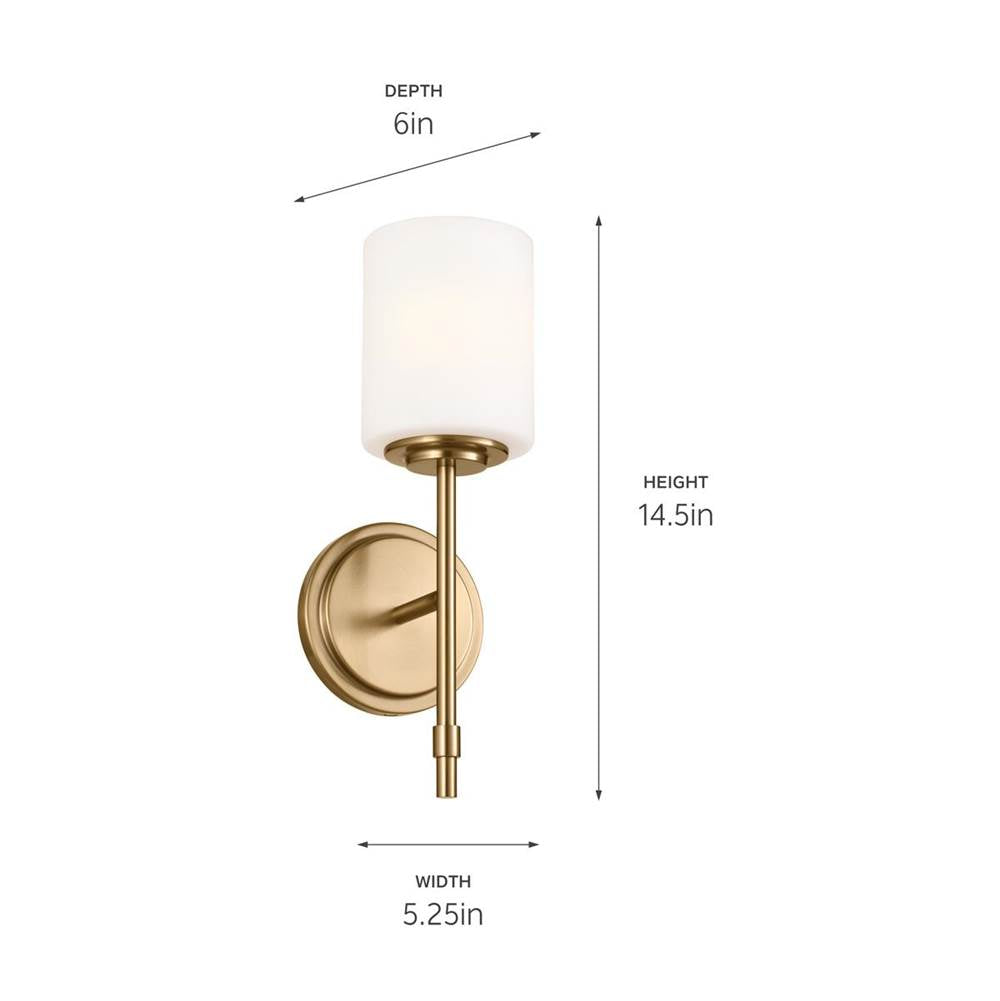 Kichler Lighting Ali Wall Sconce 1lt