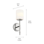 Kichler Lighting Ali Wall Sconce 1lt